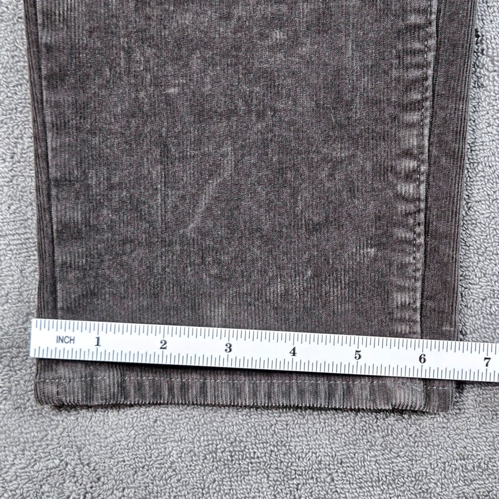 Brooks Brothers Slim Fit Corduroy Pants Mens 33x32 Gray Stretch Casual Cords - Picture 7 of 16